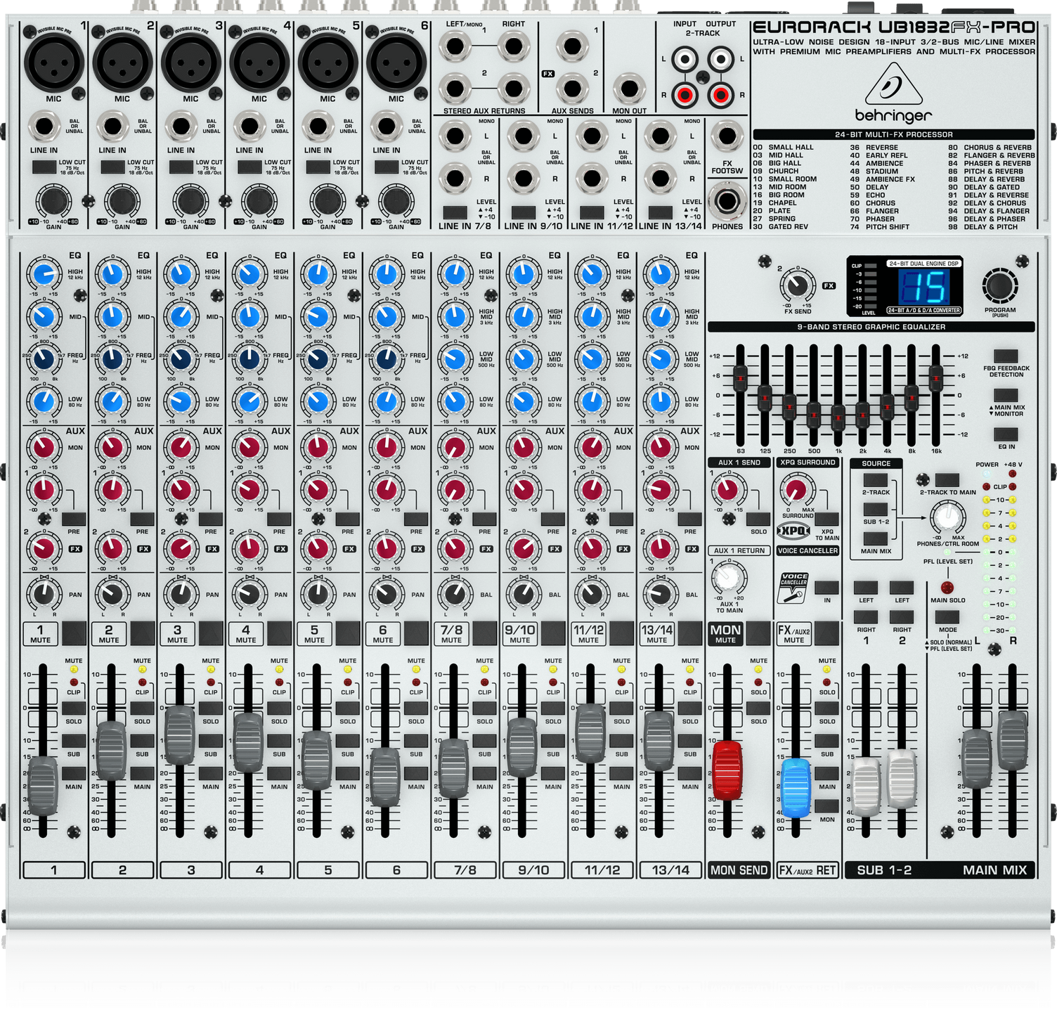 Behringer | Product | UB1832FX-PRO